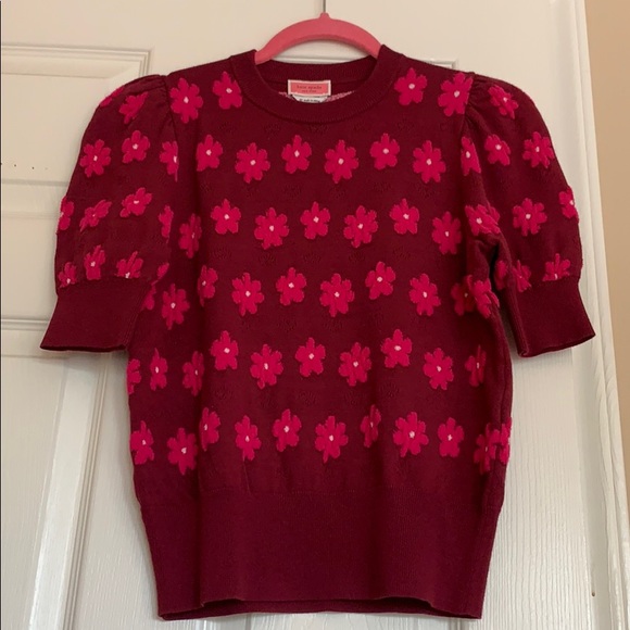 Kate Spade Marker Floral Sweater 